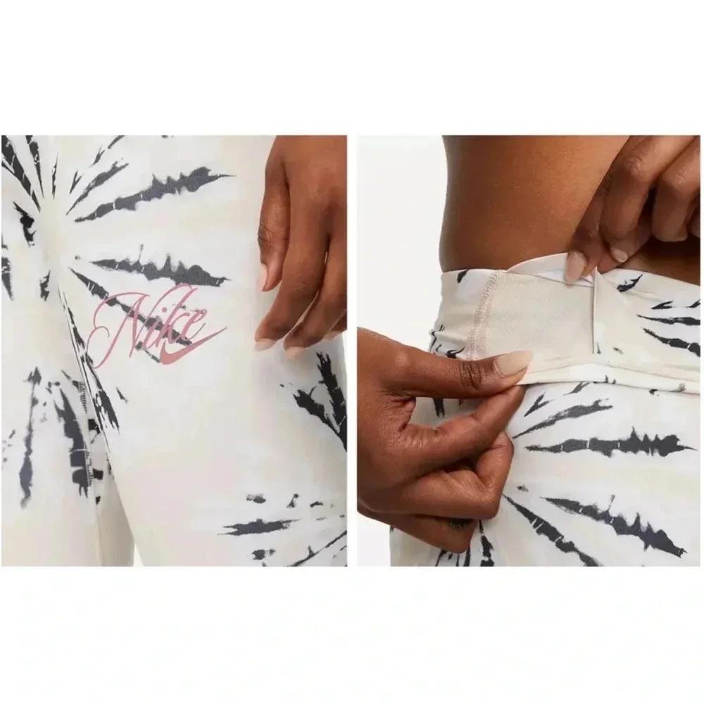 NIKE WOMANS XS DRI FIT ONE LUXE TRAINING LEGGINGS MID RISE 7/8 LENGTH